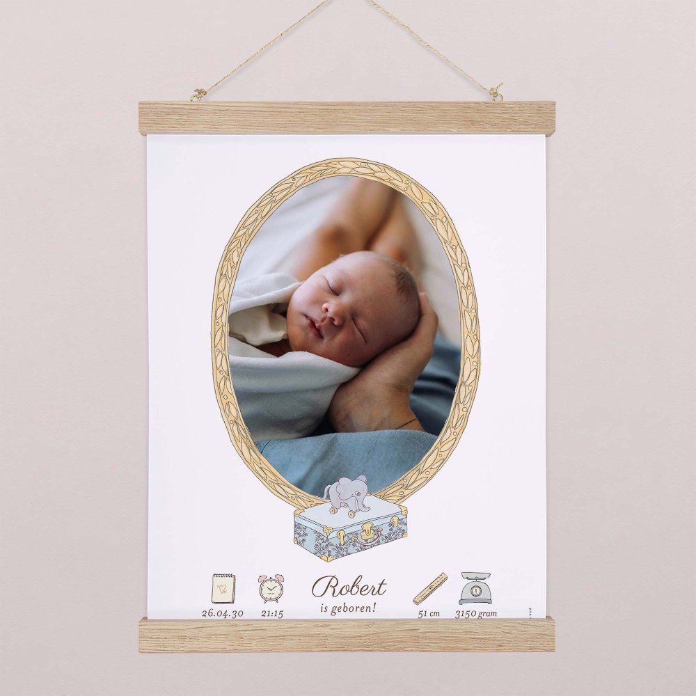 Memory box - blauw