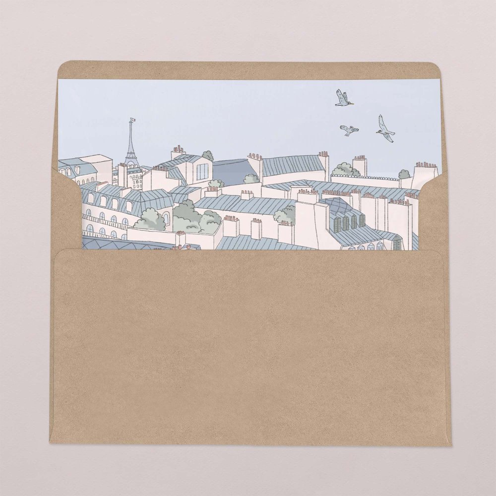 Binnenkant envelop