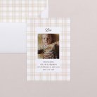 Beige tartan