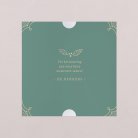 Smaragdgroene vintage decoratie