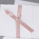 Lichtroze satijnen lint 90 cm