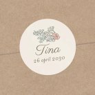 Mijn eerste portret - roze