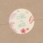 Pastel flowers