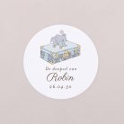 Mijn eerste portret - blauw