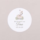 Mijn eerste portret - roze