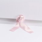 Lichtroze satijnen lint 15 cm