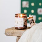 Vintage kerstfoto