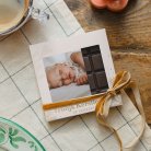 Kerstbal - gouden krans