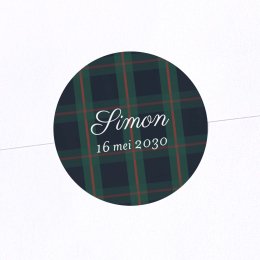 Claudine - tartan