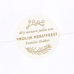 Gouden sneeuwvlok