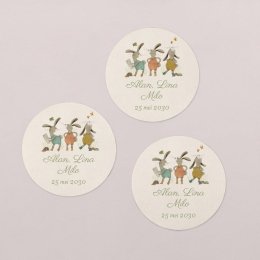 Drie kleine konijntjes