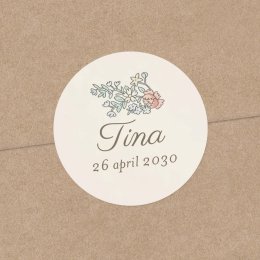 Mijn eerste portret - roze