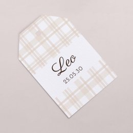 Beige tartan