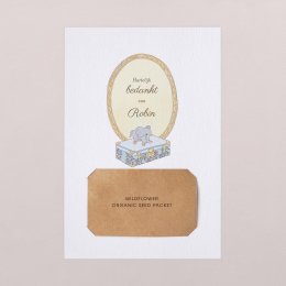 Mijn eerste portret - blauw