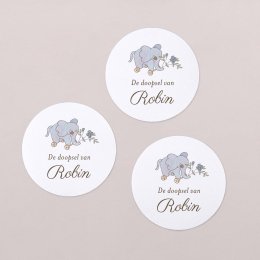 Mijn eerste portret - blauw