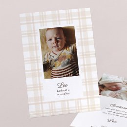 Beige tartan