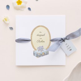 Mijn eerste portret - blauw