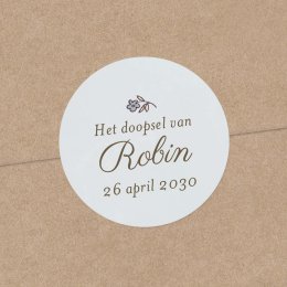 Mijn eerste portret - blauw