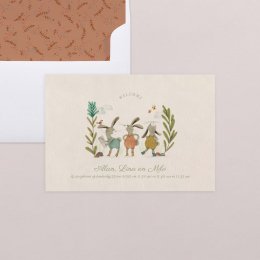 Drie kleine konijntjes