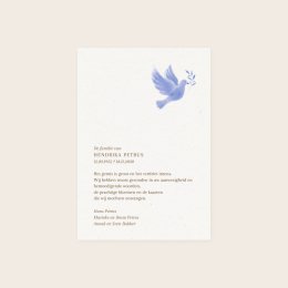 Blauwe vredesduif