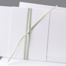 Amandelgroen satijnen lint 90 cm