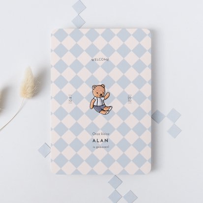 Harlekijn blauw