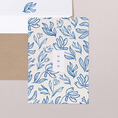 Wild blauw