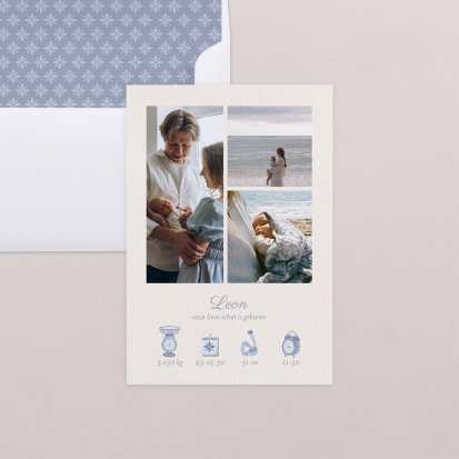 Fotostrip - blauw