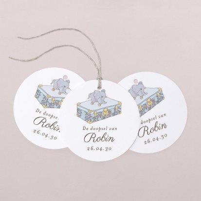 Mijn eerste portret - blauw