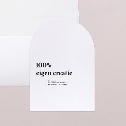 100% eigen creatie