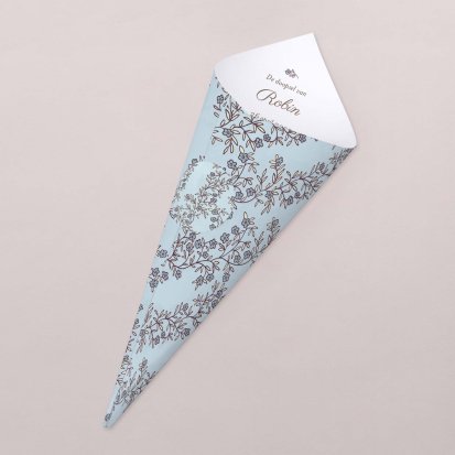 Mijn eerste portret - blauw