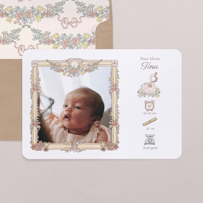 Mijn eerste portret - roze