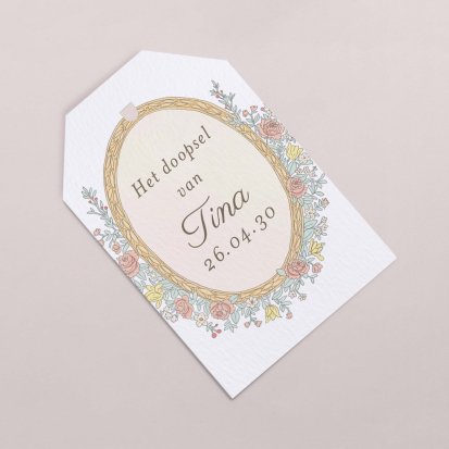 Mijn eerste portret - roze