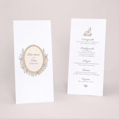 Mijn eerste portret - roze