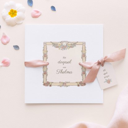 Mijn eerste portret - roze