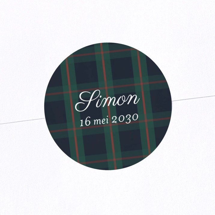 Claudine - tartan
