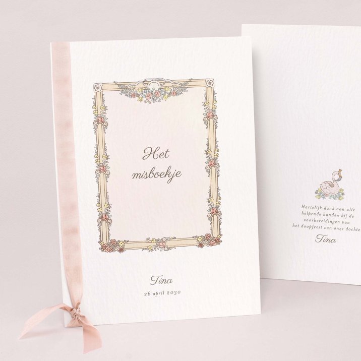 Mijn eerste portret - roze