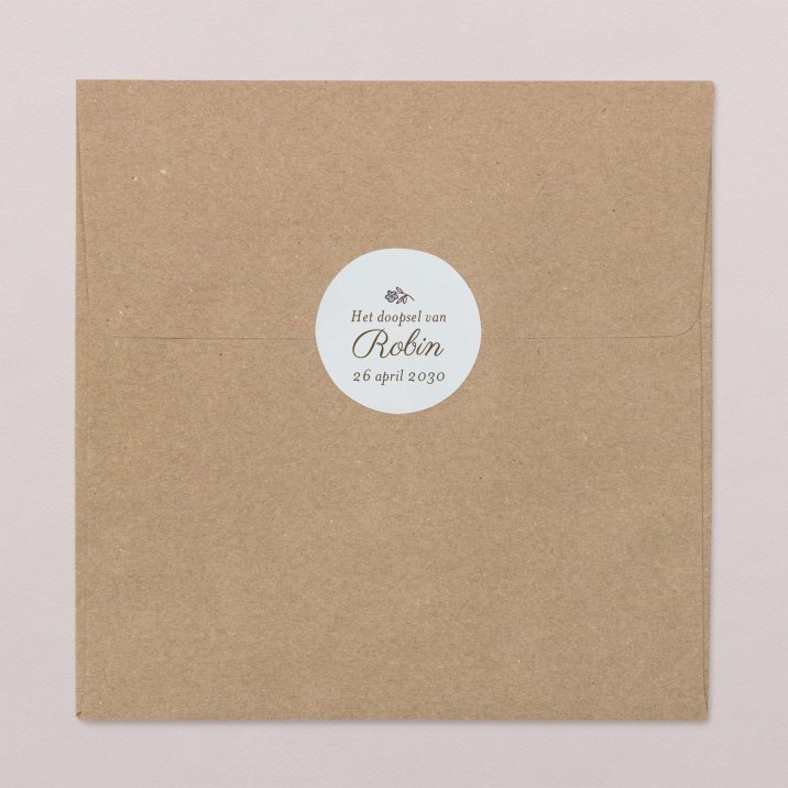 Mijn eerste portret - blauw