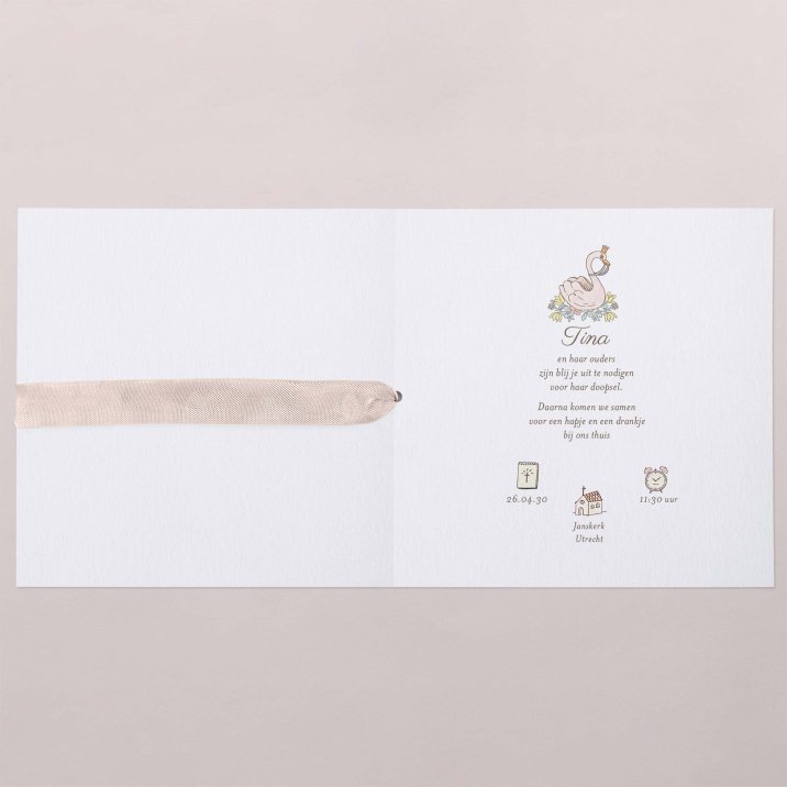 Mijn eerste portret - roze