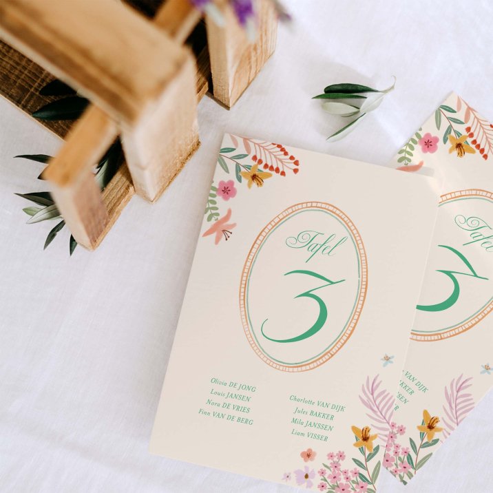 Pastel flowers
