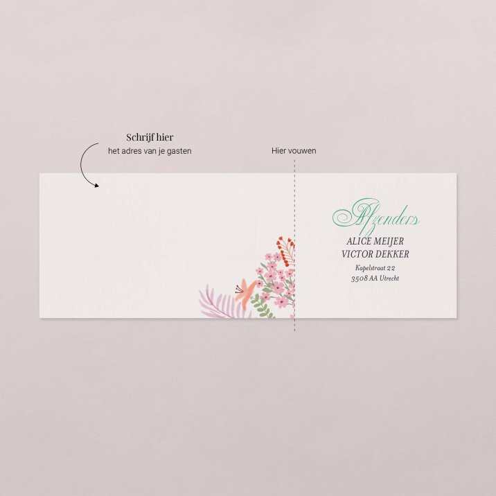 Pastel flowers