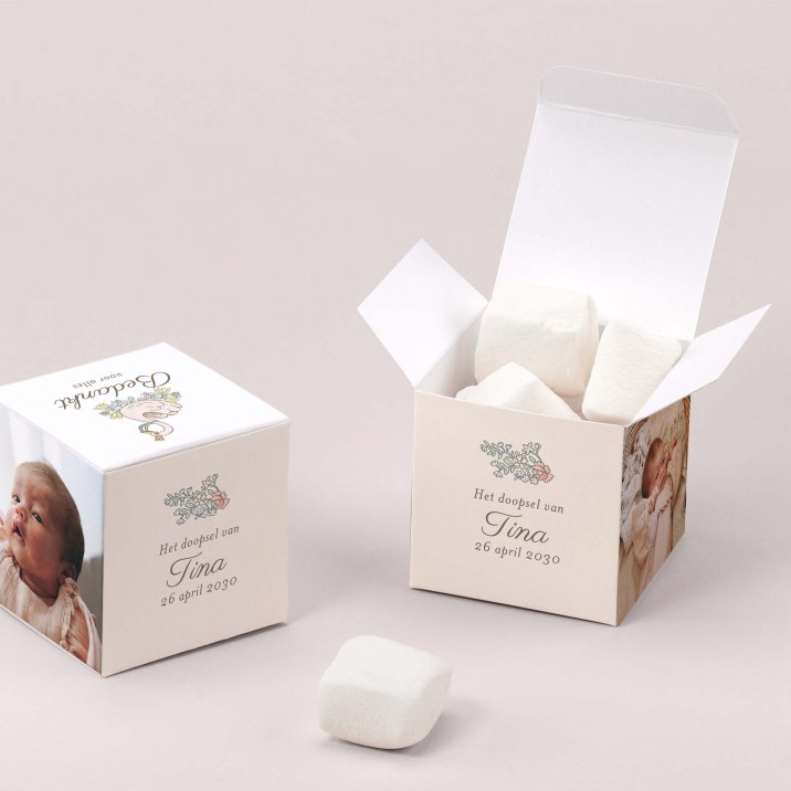 Mijn eerste portret - roze