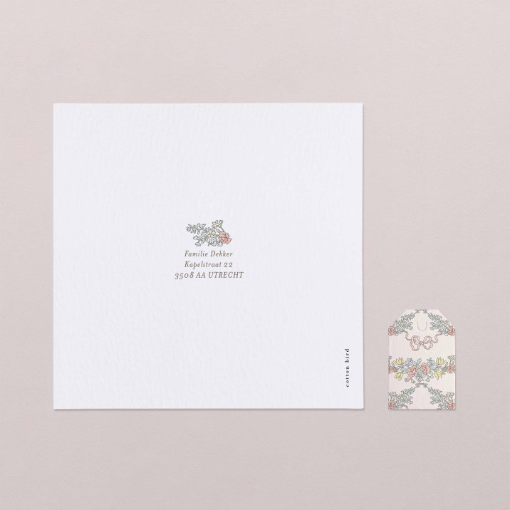 Mijn eerste portret - roze