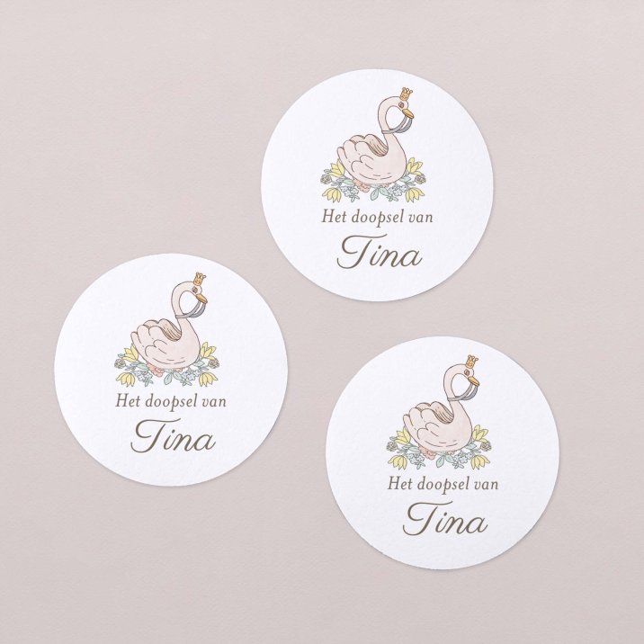 Mijn eerste portret - roze