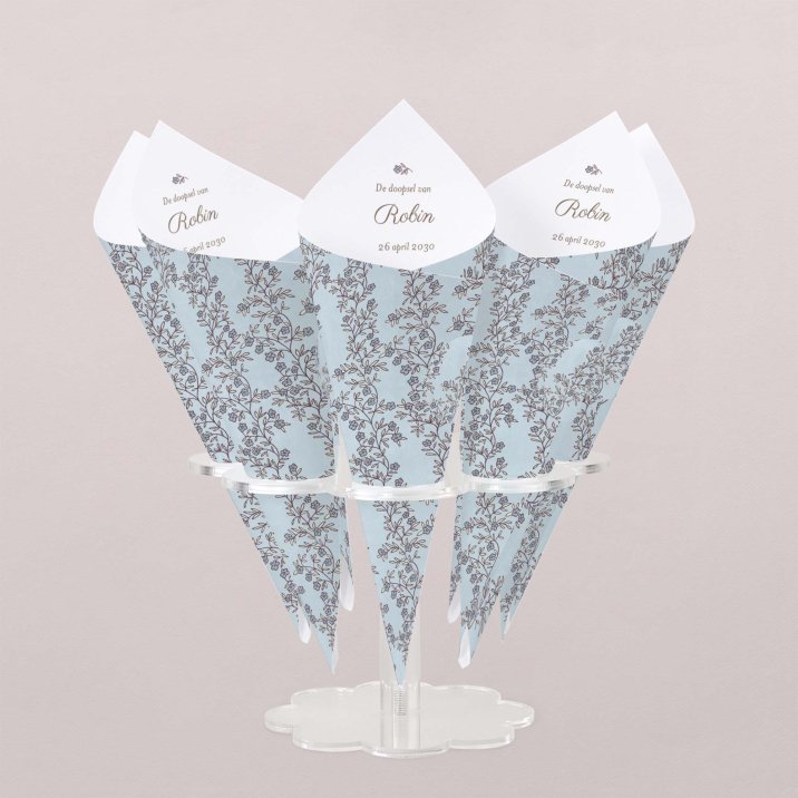 Mijn eerste portret - blauw