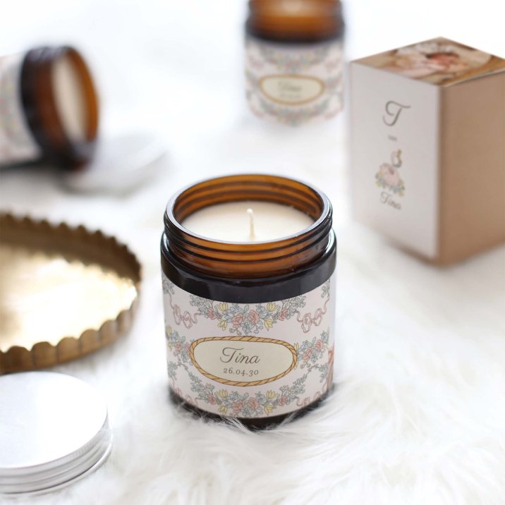 Mijn eerste portret - roze