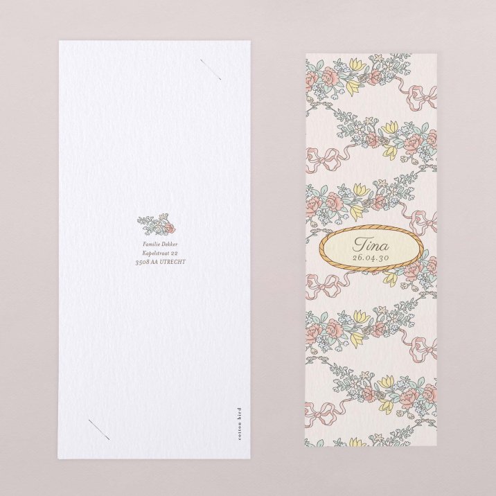 Mijn eerste portret - roze