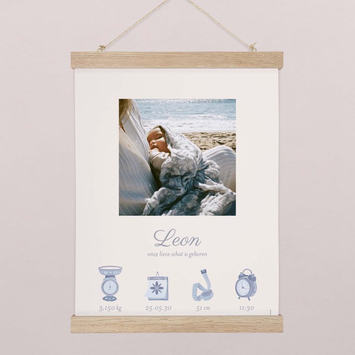 Fotostrip - blauw