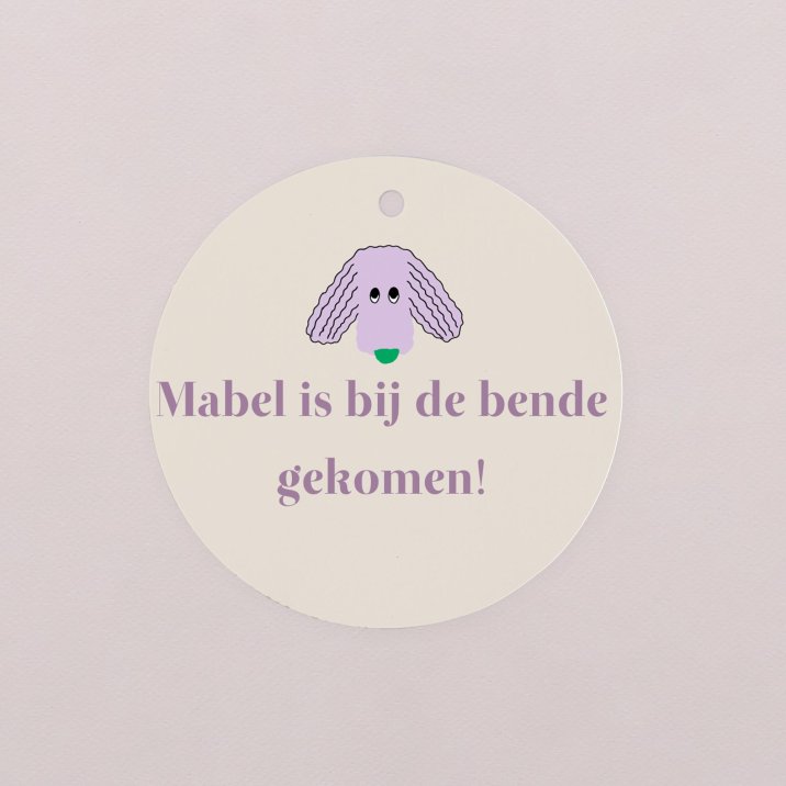Dogs & dogs - Mauve