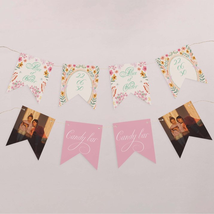 Pastel flowers